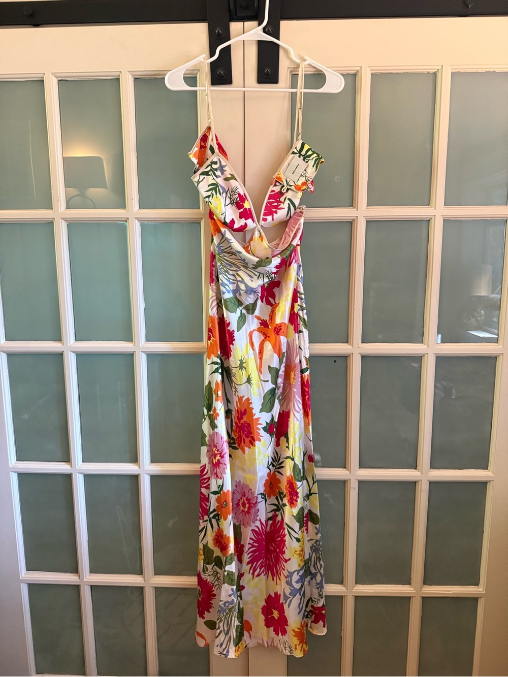 Reformation Poppies Silk Dress - Picture 6 of 8